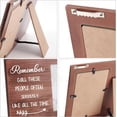 thumbnail image 4 of Remember Call These People Often Seriously Like All The Time Picture Frame 4x6 inch Going Away Photo Frame Hanging/Tabletop Rustic Wooden Leaving Gifts Frame for Colleagues Freshman, 4 of 9