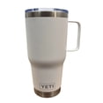 thumbnail image 1 of Termo de acero inoxidable Yeti Rambler Coffe color blanco de 30 onzas, 1 of 3