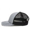 thumbnail image 5 of Outdoor Cap OC771 Premium Trucker Cap-LN Heathered Grey/Black-Adult, 5 of 8