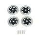 thumbnail image 1 of Disco de freno RC Cars Rueda de metal RONE HEX HUX HUX Control remoto Modelo Carrera de automóviles en piezas de carretera para controlar velocidad Paquete negro de 4 seitruly FN001646-01, 1 of 6