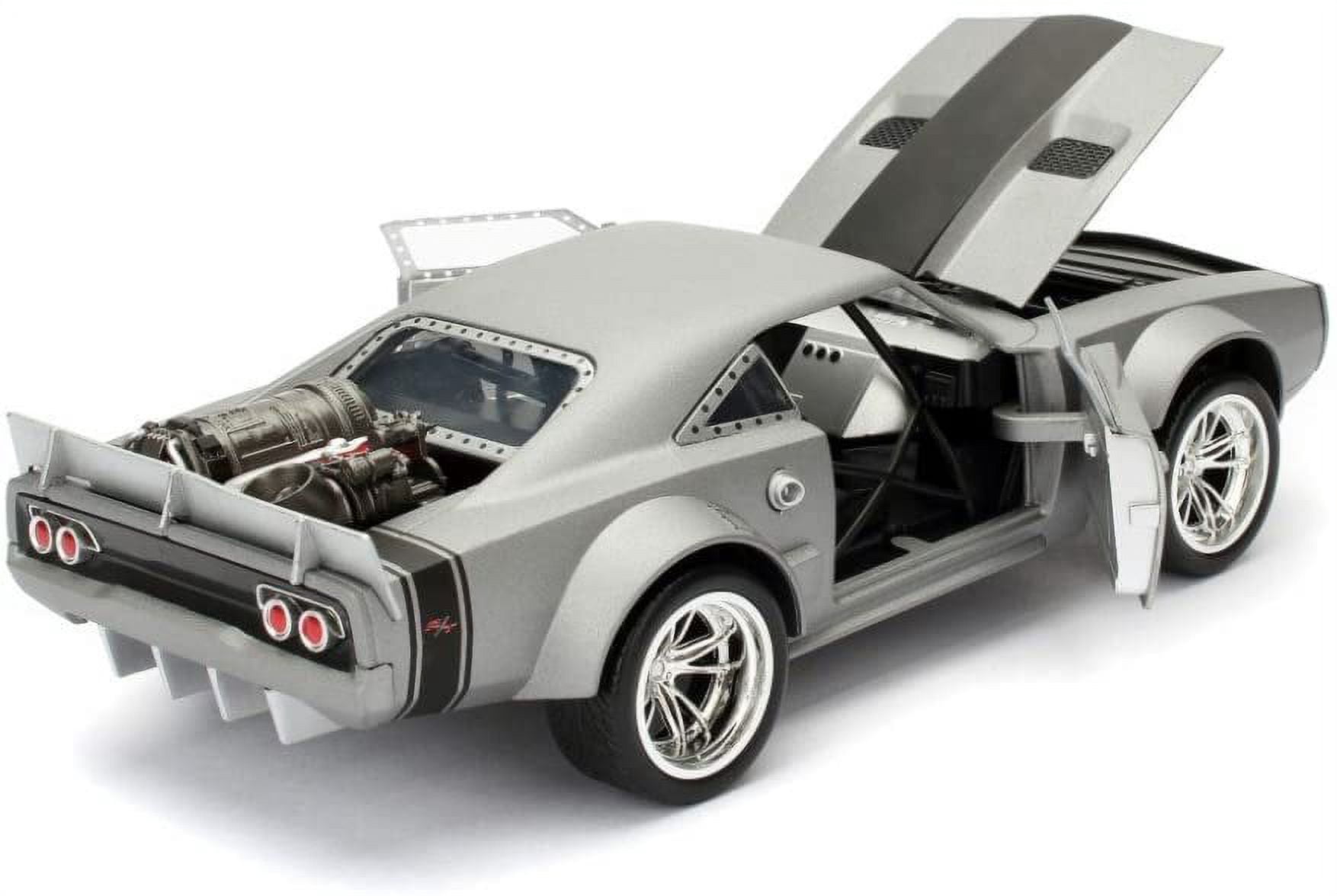 Fast & Furious 8 Dom's Ice Charger Toy Car, 1:24 Scale - Walmart.com