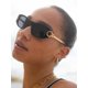 thumbnail image 3 of Gafas de sol ovaladas retro para mujer estilo años 90 montura ovalada clásica gafas de sol moda vintage ojo de gato sombras, 3 of 5