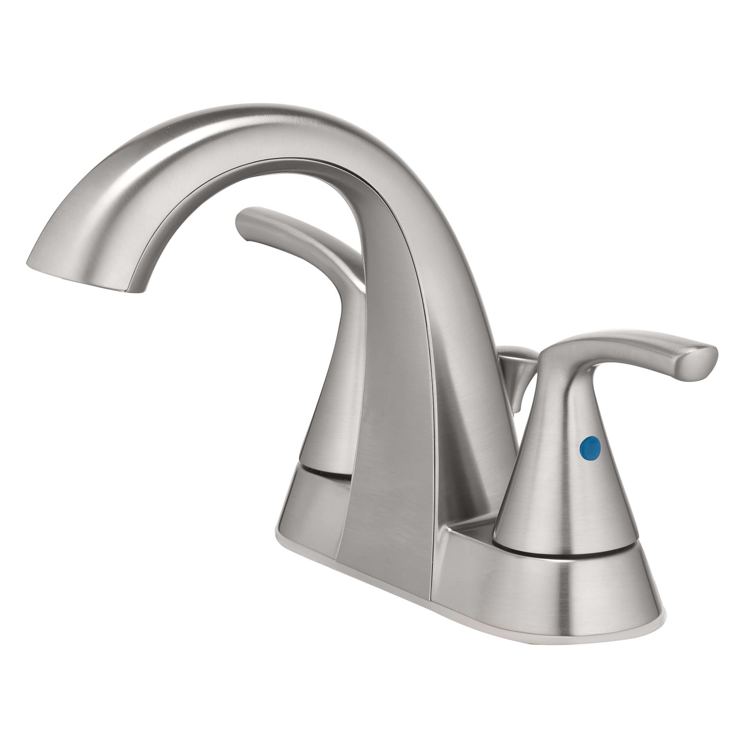 OakBrook Coastal Chrome Two Handle Lavatory Pop-Up Faucet - Walmart.com, image size:1500x1500