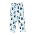 thumbnail image 4 of Daiia Penguin Winter Fun Women's Sleep Pant with Pockets and Drawstring,Pajama Pants-X-Large, 4 of 9