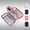 Double Layer - Pink, variant on Large Travel Electronics Organizer Case - Waterproof Tech Pouch & Cable Storage Bag for Chargers, Power Banks, and Cords - Deep Storage Travel Essentials Organizer Pink