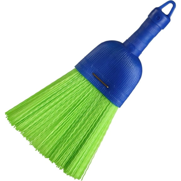 BlinkL Whisk Broom Poly Fiber Handheld Brush Hand Brush Outdoor Car Broom with Hang Hole for Cleaning Inddoor Porches Floors Decks Driveways Dirt Dust