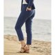 thumbnail image 3 of Atlas For Women - Pantalones Capri para Mujer (Azul), 3 of 4