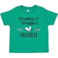 thumbnail image 3 of Inktastic Grandma and Grandpas Favorite- Heart Grandchild Boys or Girls Toddler T-Shirt, 3 of 5