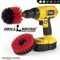 thumbnail image 7 of Drill Brush - Outdoor - Cleaning Supplies - Deck Brush - Bird Bath - Patio Furniture - Garden Statues - Water Fountain - Pond - Scrub Brush - Grout Cleaner - Marble - Concrete - Brick, 7 of 7