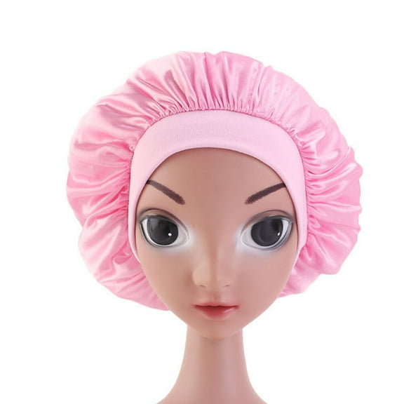 LOLIPPYY Night Sleep Cap Simple Pure Color Design 2Pack