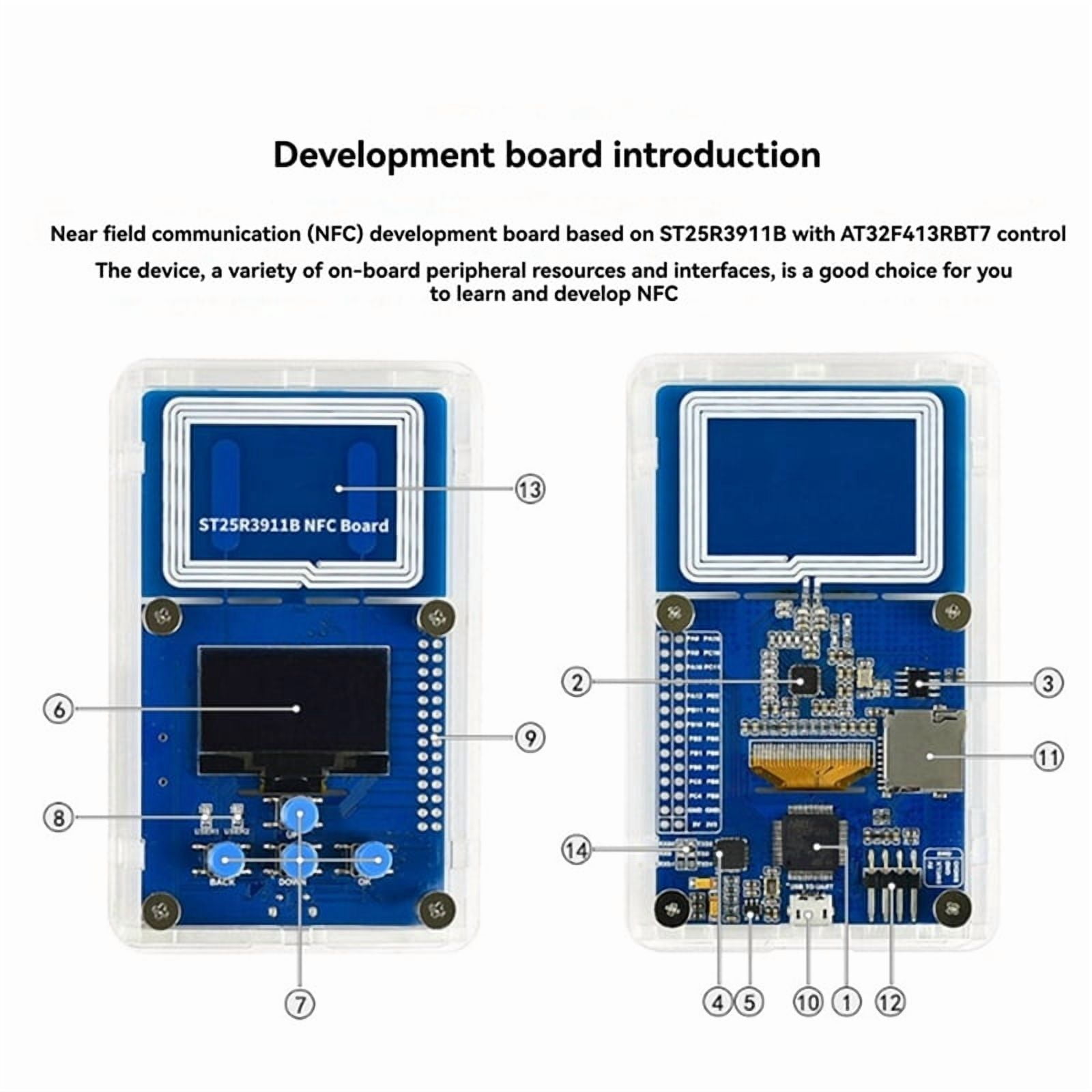 7.5 Inch NFC-Powered Wireless E Paper with NFC Board E-Ink E-Paper Display Screen Module for Mobile Phone