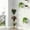 White, variant on Side Table, End Table for Living Room and Bedroom, Small Coffee Table with Two Storage Shelves and Sturdy Steel Frame, Modern Accent Table for Home Office