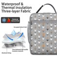 thumbnail image 4 of Bohemian Design Insulated Cooler, Soft Lunch Tote with Leakproof Interior, Lightweight and Functional for Travel, 4 of 5