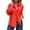 Red, variant on Xioeram Women Spring Autumn Shirt Lapel Long Sleeve Single Breasted Shirt Tops Solid Color Hollow Embroidery Flower Casual Shirt Streetwear