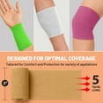 thumbnail image 6 of MEDca Self Adherent Wrap, Athletic Tape Rolls and Sports Adhesive Bandages (3 in x 5 Yards) - 6 Pack, 6 of 11