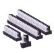 thumbnail image 2 of 50 unidades de portavasos de cartón resistentes al desgarro con diseño floral. negro, 2 of 9