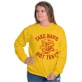 thumbnail image 4 of Funny Study Nerd Take Naps Not Tests Sweatshirt for Men or Women Brisco Brands L, 4 of 5
