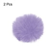 thumbnail image 3 of Uxcell Furry Microphone Windscreen 7mm  x 60mm Mic Cover Windshield for Indoor Outdoor Microphone Purple 2 Pack, 3 of 6