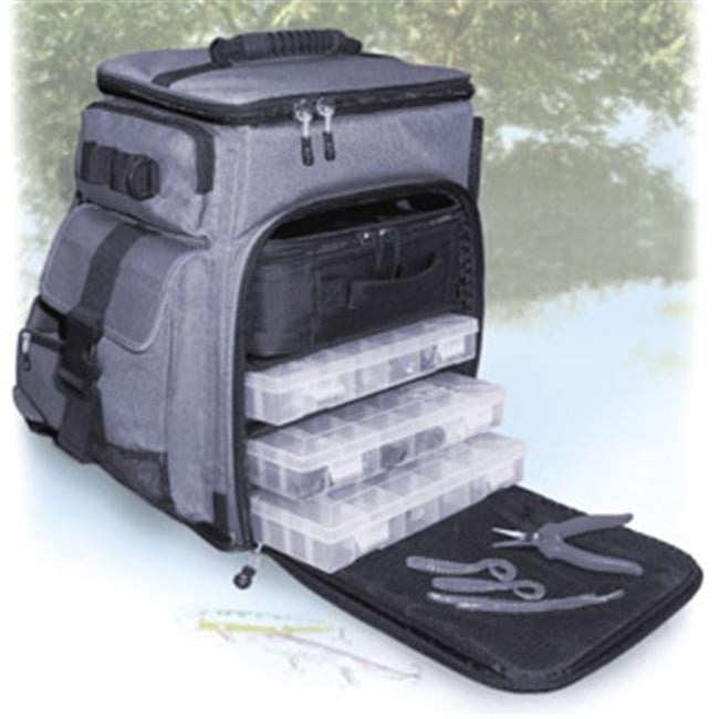 SKB TakPak Fishing Backpack Tackle Storage, Medium, Grey