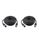 thumbnail image 1 of 2pcs Cable De Extensión De Video De La Cámara De Respaldo Para El Vehículo Monitor De Cámara De Respaldo Sistema De Estacionamiento Con Vista Posterio Macarena Cable de la cámara de visión trasera, 1 of 8