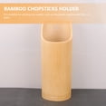 thumbnail image 5 of Bamboo Chopstick Holder Cutlery Organizer Kitchen Gadget Drain Cutlery Rack for Home, 5 of 5