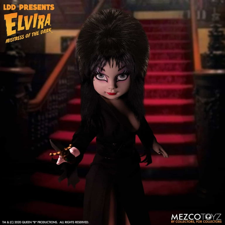 Living Dead Dolls: Elvira, Mistress of the Dark Horror Icon