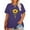 2-1-Dark Purple, variant on XCHQRTI Womens Plus Size Graphic Tees Faith T-Shirts Christian Tshirt Casual Short Sleeve Tops