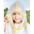 thumbnail image 4 of LIZENG Boys Girls Dinosaur Rain Coat for Kids Lightweight Waterproof Rain Jacket Poncho with Hood Child Reusable Rainproof Gear, 4 of 8