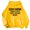 Yellow, variant on Vedolay Womens Hoodies Zip Up Women's Oversized Long Sleeve Shirts Pullover Crewneck Sweatshirts Casual Tops,Black S
