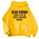 thumbnail image 1 of Sudadera con capucha Gibobby para Mujer manga larga Estampado color sólido amarillo XL, 1 of 3