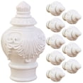 thumbnail image 1 of 10 Pcs Embouts Décoratifs pour Tringle à Rideaux Fournitures de Rideaux, 1 of 8
