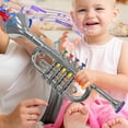 thumbnail image 3 of Sokhug Plastic Trumpet Toy - Wind Instrument for Music Play, B, 3 of 4