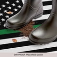 thumbnail image 4 of Thin Green White Line Door Mat&nbsp;Indoor Outdoor Entrance, Non Slip Rug for Kitchen Bathroom Entryway Rug, American Flag Star Washable Doormat Floor Mat for Office Home Decor 20x31.5 Inch, 4 of 8