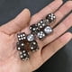 thumbnail image 3 of Mini juego de dados transparentes de 12mm, 16 colores, tamaño pequeño para juegos de mesa y RPG, 3 of 4