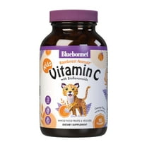 Bluebonnet Rainforest Animalz Vitamin C Animal Shape Chewable Tablets 250mg 45 Days Orange