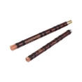 thumbnail image 1 of Chinese Bamboo Flute,Portable Traditional C Key Dizi Bitter Bamboo Flute Wind Instruments with Chinese Knot for Beginners, 1 of 7