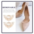 thumbnail image 2 of MasteelfCA 1 Pair Shoe Clips Wedding High Heel Rhinestone Clips Bride Shoe Clip Decorations, 2 of 7