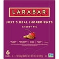 Larabar Cherry Pie, Gluten Free Vegan Fruit & Nut Bars, 1.7 oz bars, 6