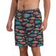 thumbnail image 2 of Fotbe Colorful Fish Trajes de Baño Estampados para Hombre, Shorts de Verano de Secado Rápido, Ropa de Playa, Bañadores-Large, 2 of 6