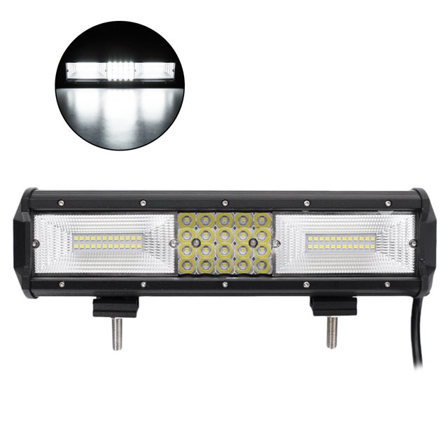 OULII UTV Lights Light Bar Driving Light Rectangular Black 1Pack