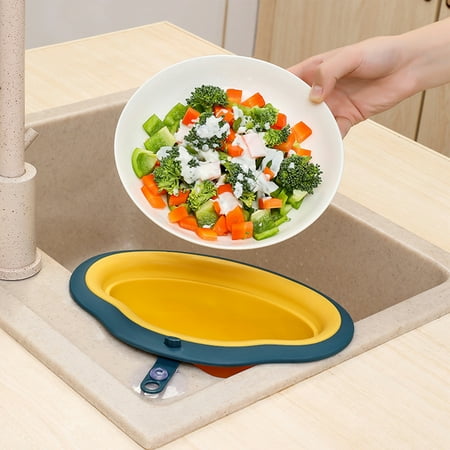 

Hexiuwan Sink Shelf Multipurpose with Suction Cup Plastic Household Drain Basket for Kitchen