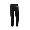 thumbnail image 3 of Men's Athletic Sport Casual Running Jogging Gym Two Tone Sweat Tracksuit Gym Set (M, Unique4 Black), 3 of 4