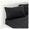 thumbnail image 4 of Crescent Bedding Hospital Twin Extra Long 100% Cotton Jersey Black Sheet Set - Soft and Comfy Twin XL, 4 of 6