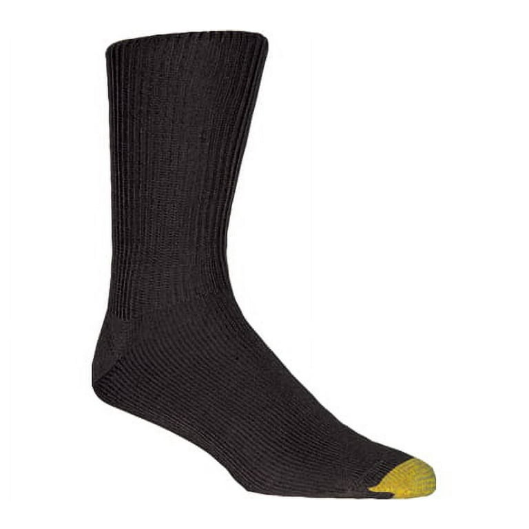 GOLDTOE Men's Fluffies Crew Socks, 3 Pack, Moisture Wicking, Durable,  Lightweight Acrylic - Walmart.com