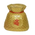 thumbnail image 2 of Estatua de bolsillo, escultura coleccionable de resina para estantería de mesa, adorno creativo. Oro, 2 of 9
