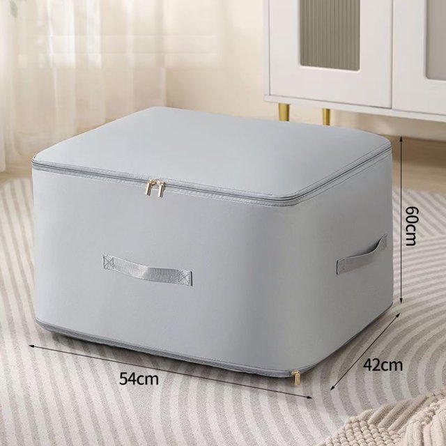 Clothing Quilt Storage Bag Portable Down Jacket Cotton Jacket Storage Packing Bag Moisture-proof Odorless Wide Handle for Easy Carrying