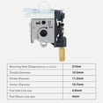 thumbnail image 2 of Mosiee Srm-266 Carburetor Kit With Filters Maintenance Kit For Echo Srm-266S Srm-266T, 2 of 9