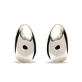 thumbnail image 5 of LeCalla 925 Sterling Silver Small Omega Back Stud Earrings Hypoallergenic Fine Jewelry for Friends Women and Teen 16MM, 5 of 7