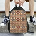 thumbnail image 5 of Lafuoo Traditional Tribal Aztec Pattern Single-sided Backpack, Waterproof with Computer Compartment, Suitable for Business, Travel, Sports-One Size, 5 of 6