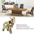 thumbnail image 4 of Elephant Sculpture, Durability Feng Shui Elephant, Elephant Statue For Home Office, 4 of 8